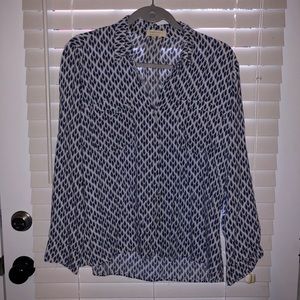 Cedar Tree Patterned Button Down